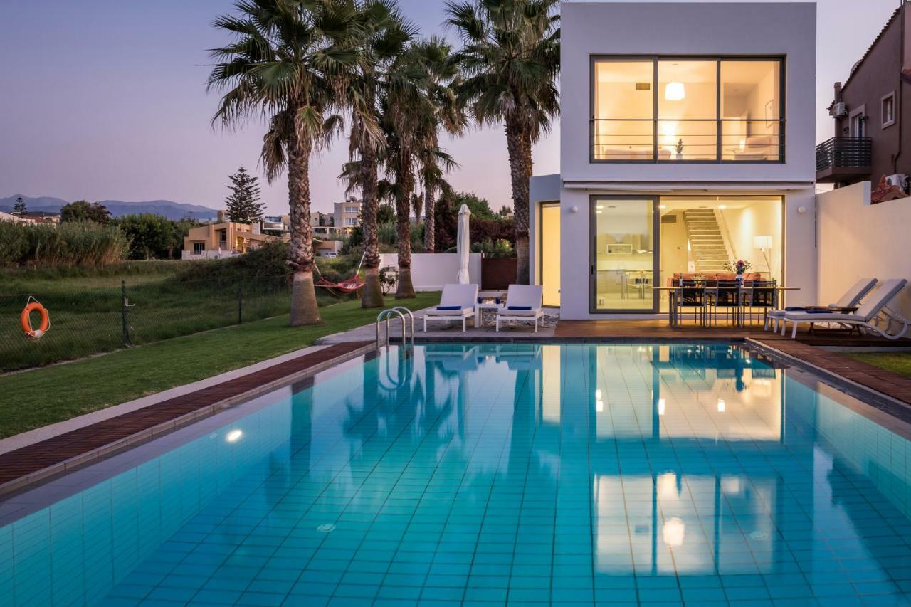 Blue Sea Luxury Villa Maleme  Exterior photo