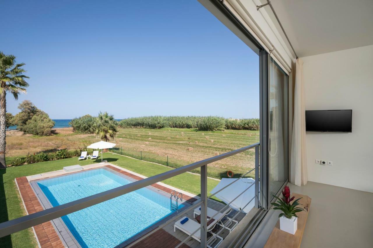 Blue Sea Luxury Villa Maleme  Exterior photo
