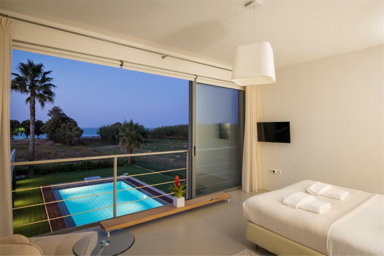 Blue Sea Luxury Villa Maleme  Exterior photo