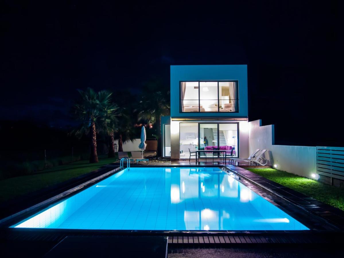 Blue Sea Luxury Villa Maleme  Exterior photo